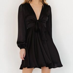 Baltic Born Woodbury Satin Mini Dress